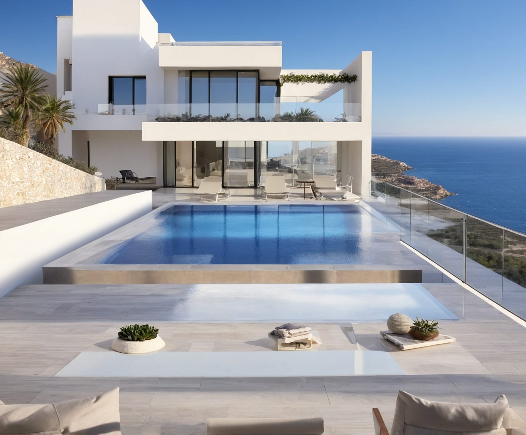 Villa de lujo con vistas al mar en Alicante.